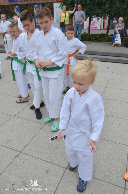 Trening karate przed Wzorcownią