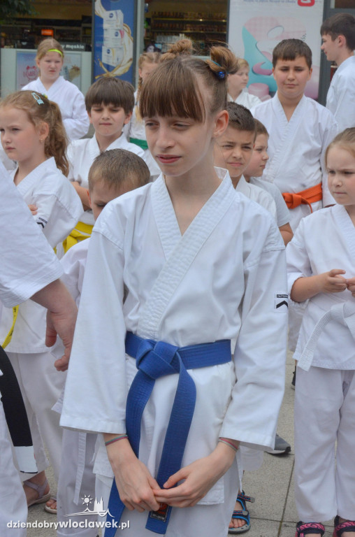 Trening karate przed Wzorcownią