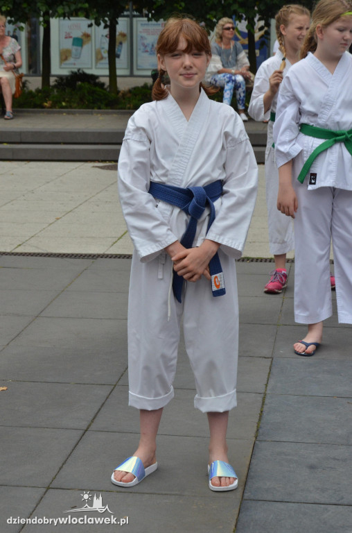 Trening karate przed Wzorcownią