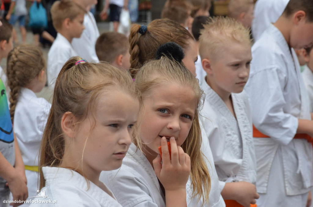 Trening karate przed Wzorcownią