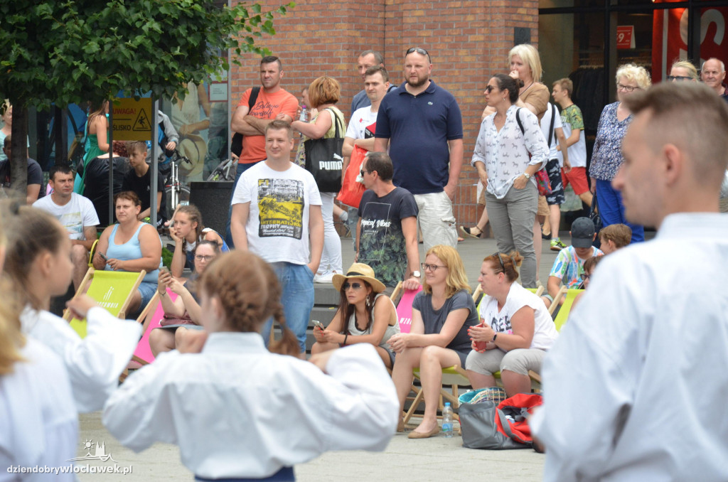 Trening karate przed Wzorcownią