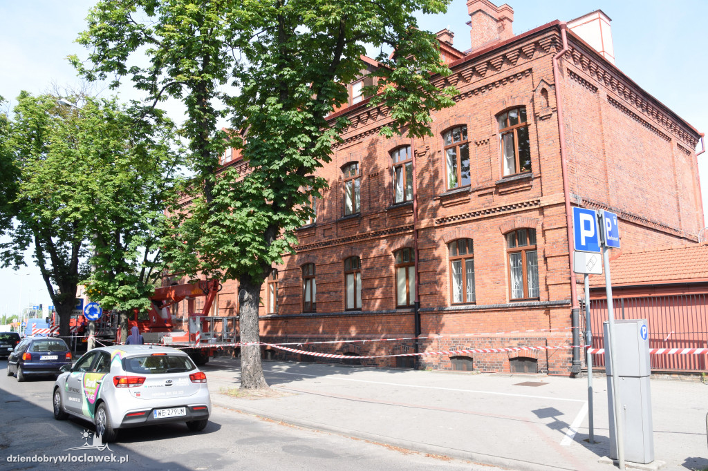 Spłonął dach Sądu Okręgowego