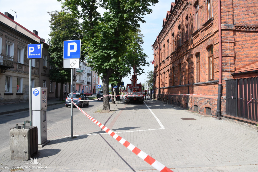 Spłonął dach Sądu Okręgowego