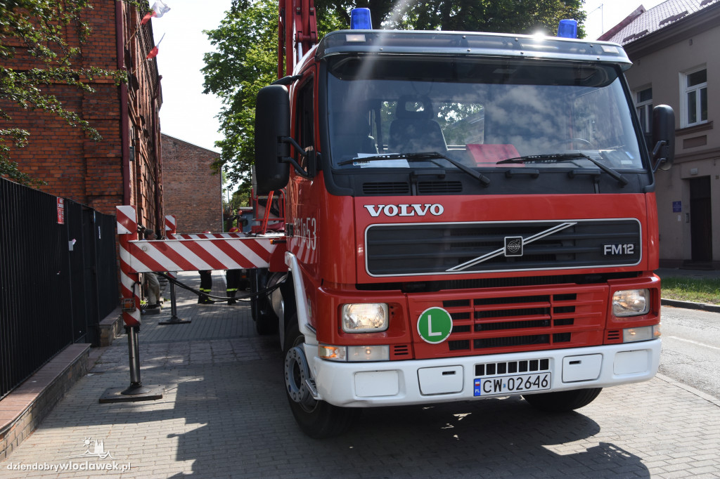 Spłonął dach Sądu Okręgowego