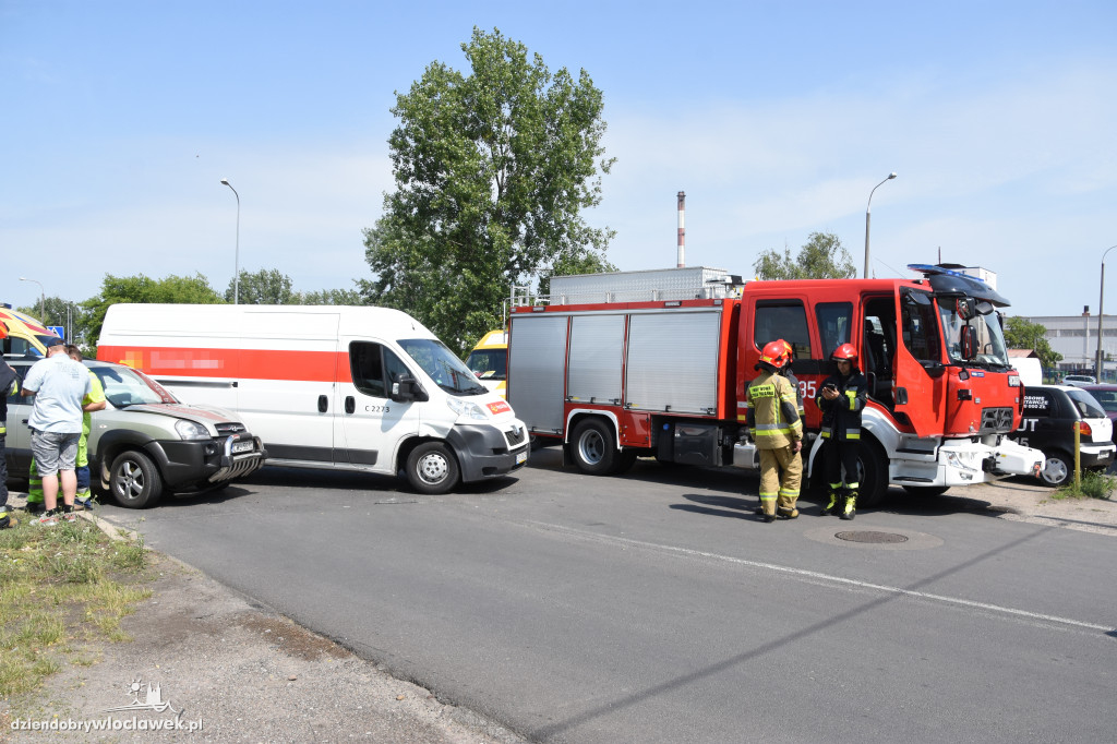 Kolizja na os. Kazimierza Wielkiego