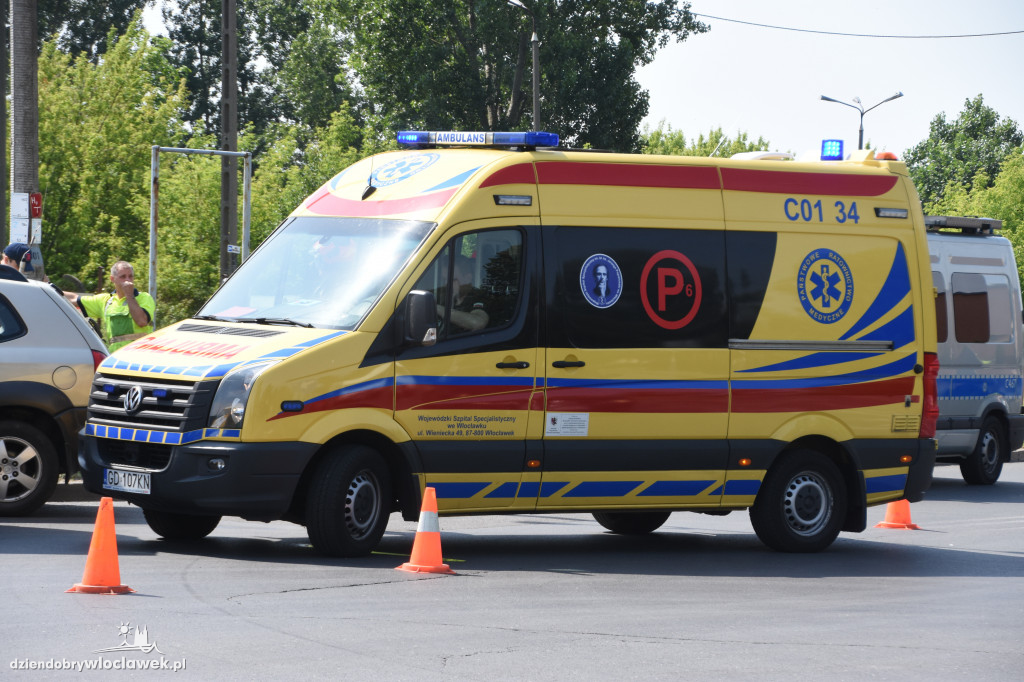 Kolizja na os. Kazimierza Wielkiego