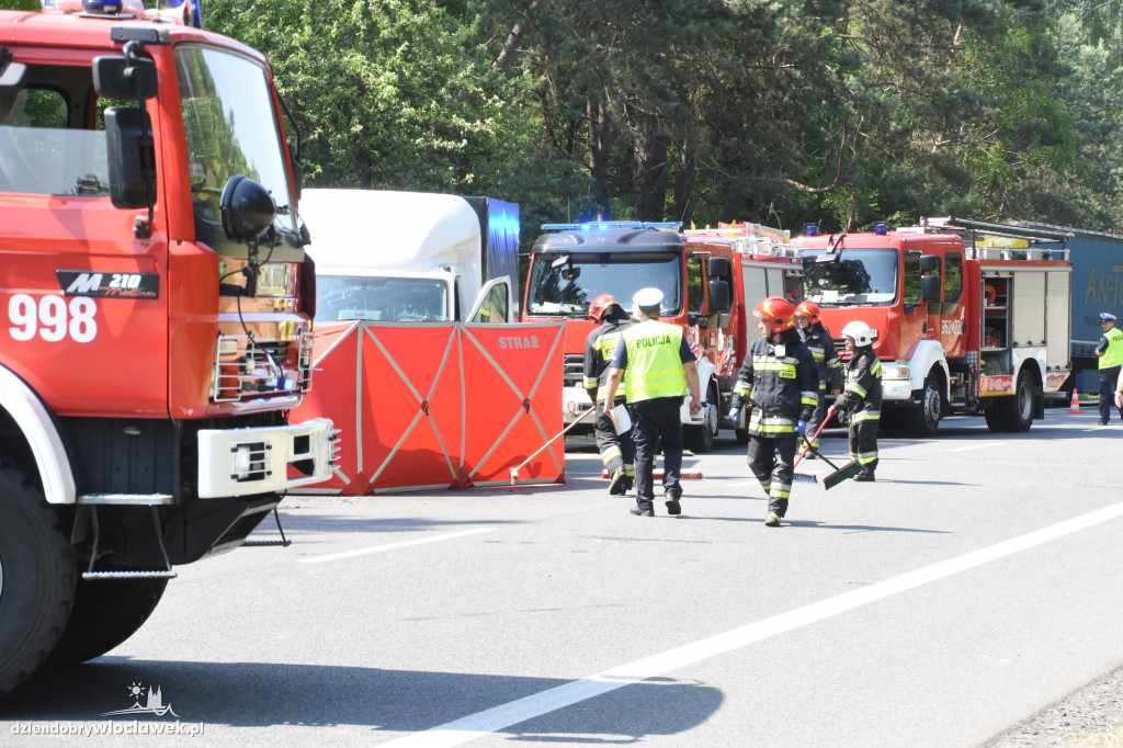 Wypadek śmiertelny na DK91