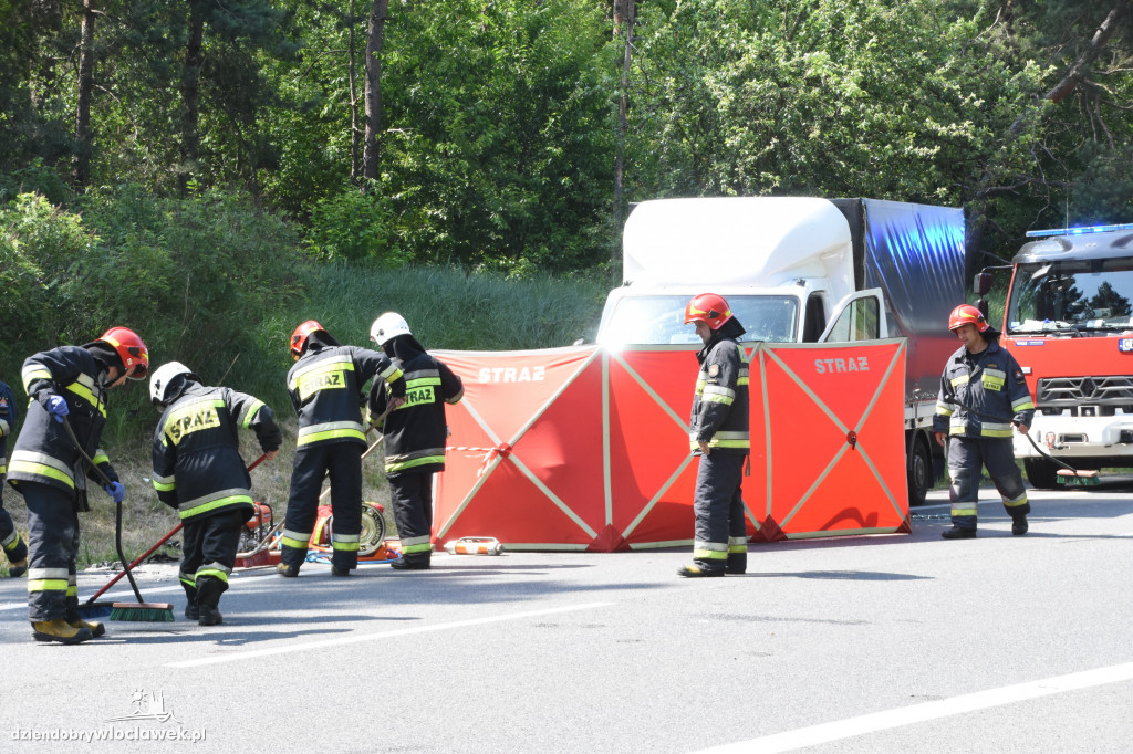 Wypadek śmiertelny na DK91