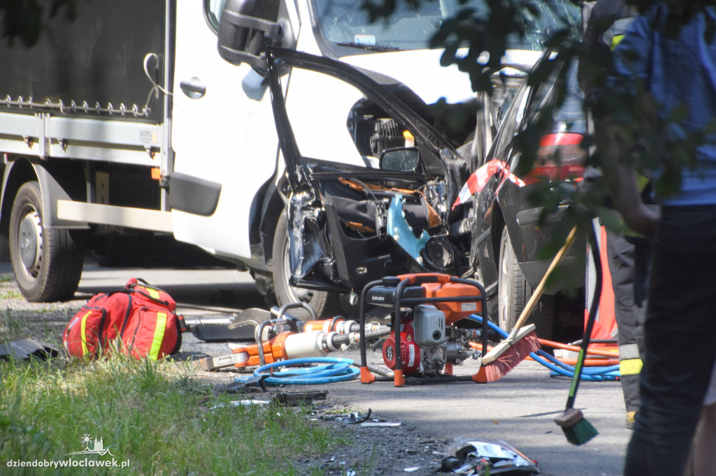 Wypadek śmiertelny na DK91