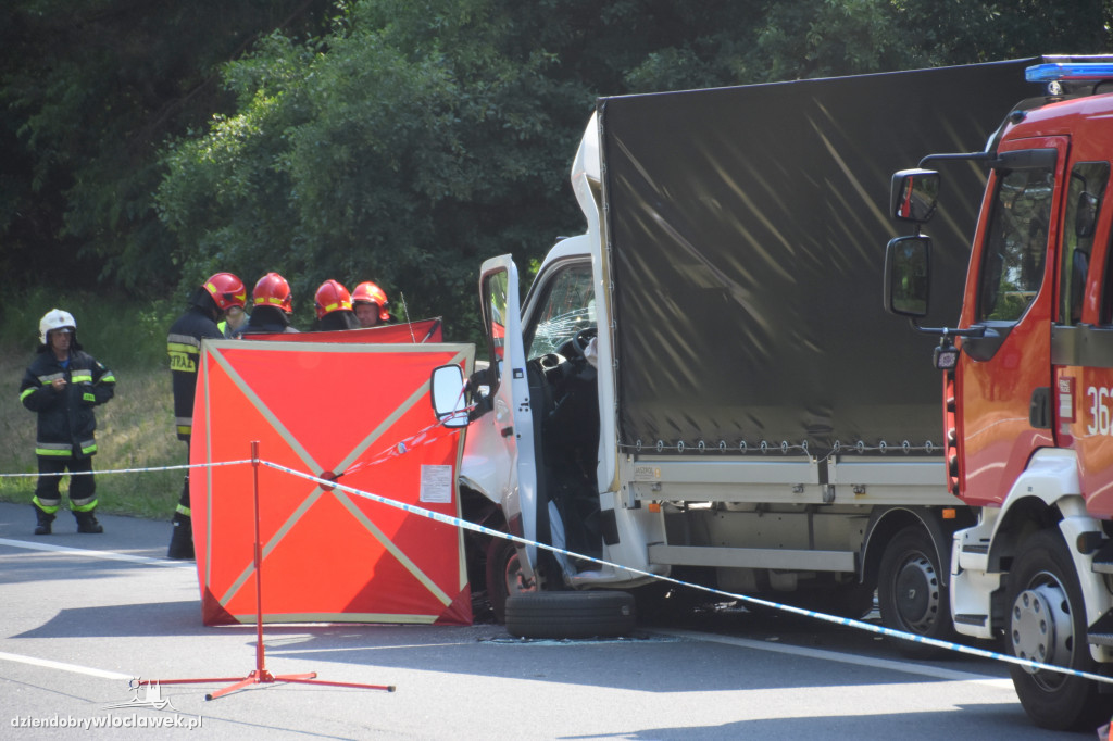 Wypadek śmiertelny na DK91
