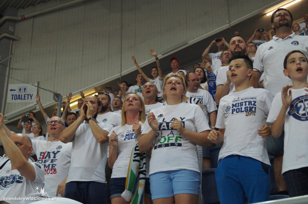 Kibice na 6. meczu Anwil vs Polski Cukier