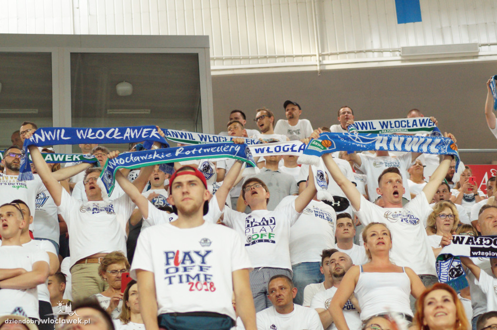 Kibice na 6. meczu Anwil vs Polski Cukier