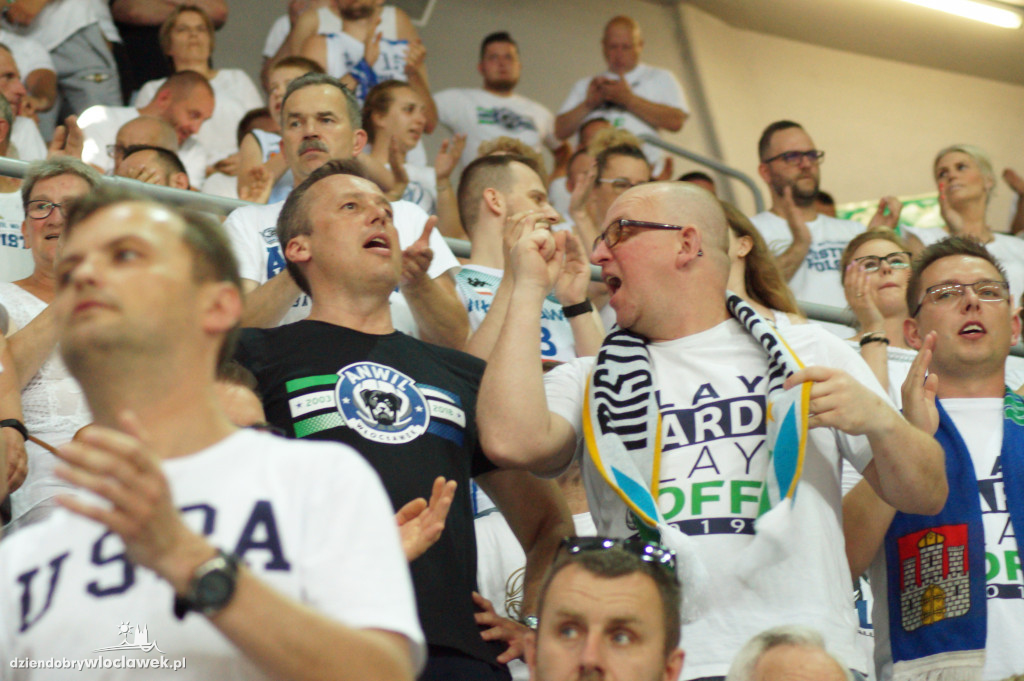 Kibice na 6. meczu Anwil vs Polski Cukier