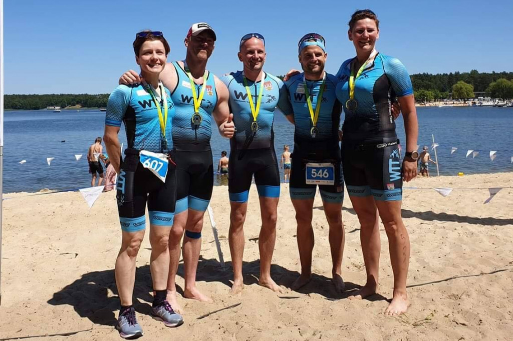 Triathloniści wystartowali w Ślesinie