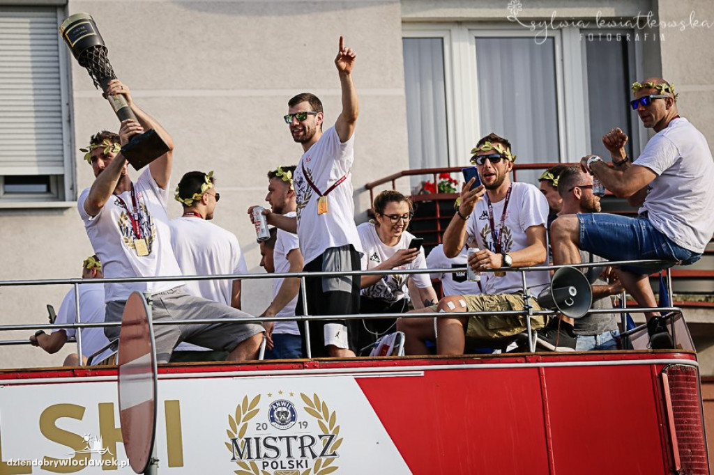 Tak Włocławek przywitał Mistrzów Polski