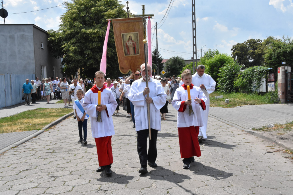 Procesja w parafii św. Stanisława BM