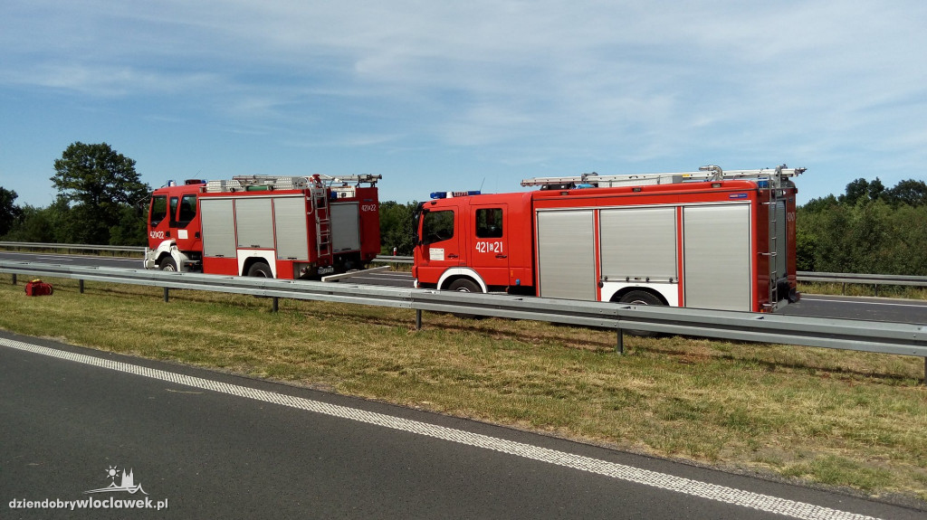 Wypadek na autostradzie