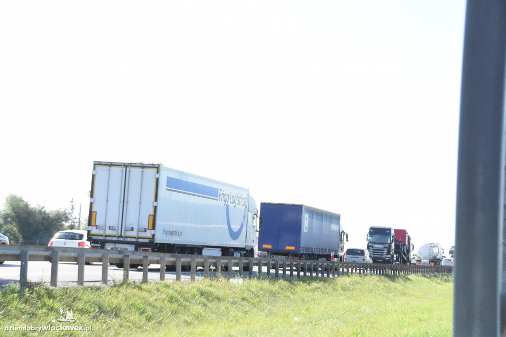Wypadki na autostradzie A1 w Pikutkowie