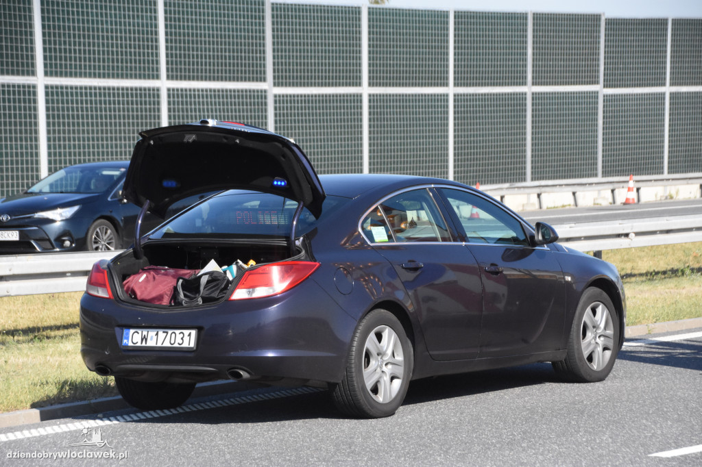 Wypadki na autostradzie A1 w Pikutkowie