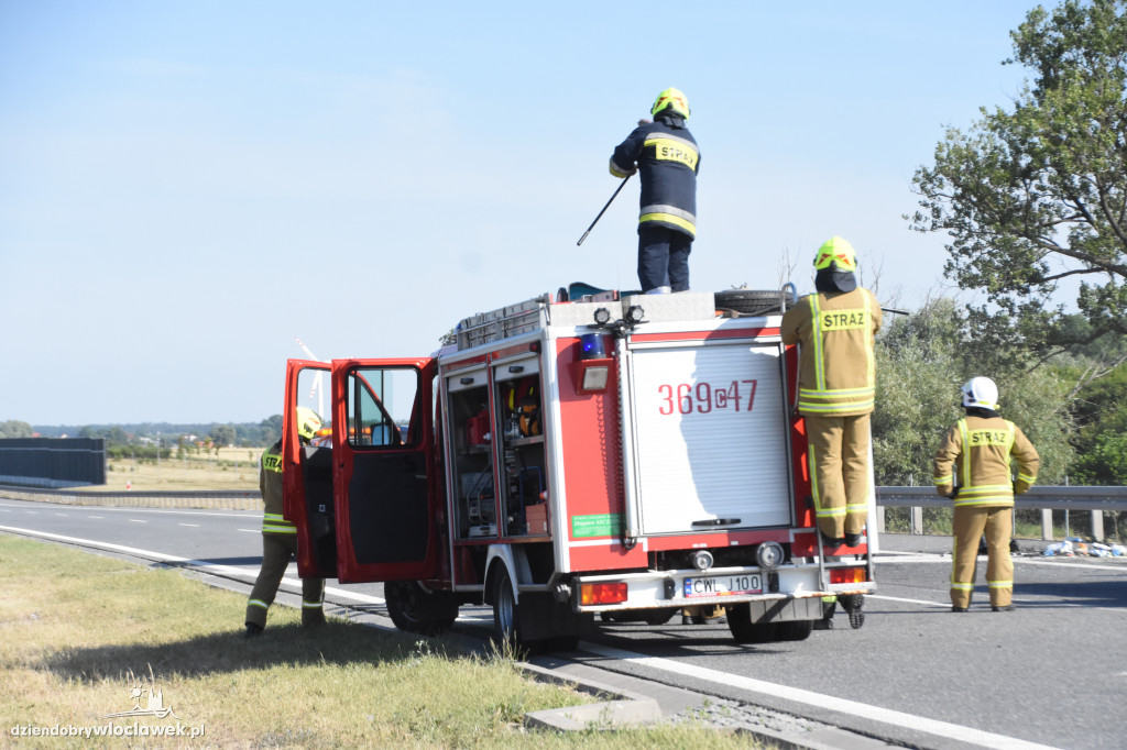 Wypadki na autostradzie A1 w Pikutkowie