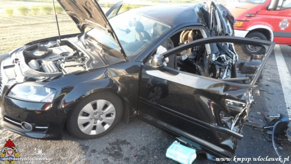 Wypadki na autostradzie A1 w Pikutkowie