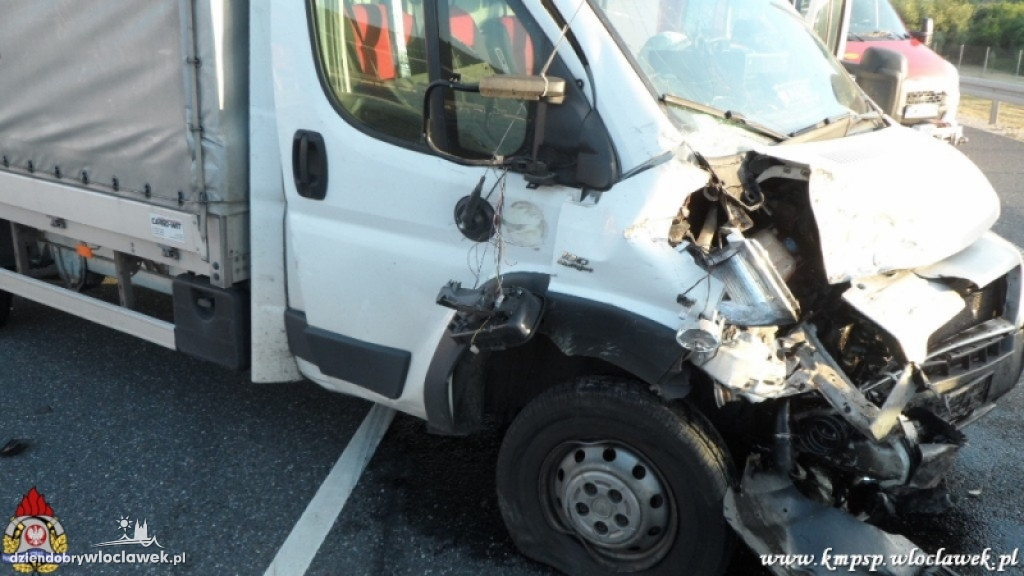 Wypadki na autostradzie A1 w Pikutkowie
