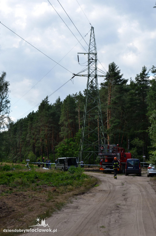 Spalone zwłoki niedaleko Wienieckiej