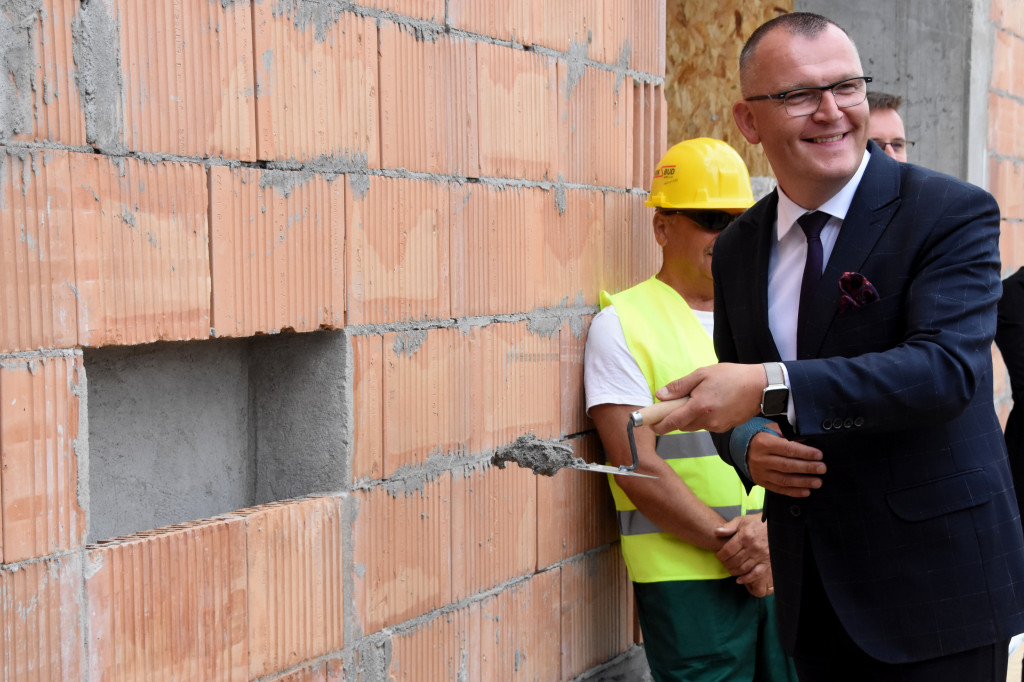 Akt erekcyjny w Brześciu wmurowany