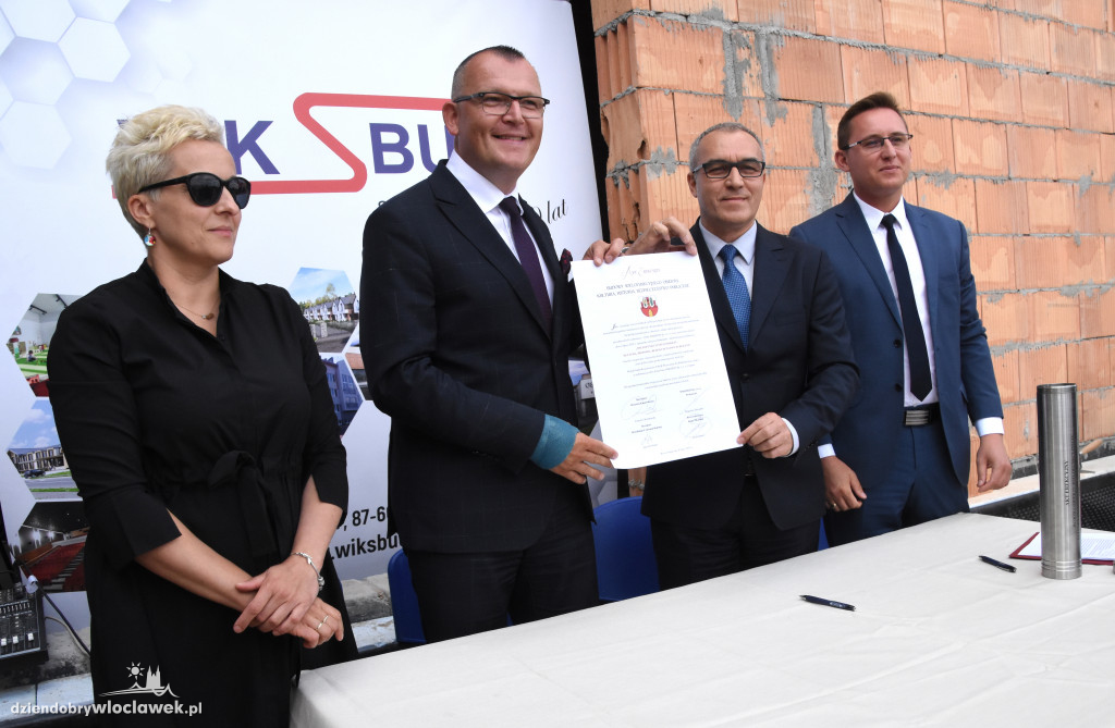 Akt erekcyjny w Brześciu wmurowany