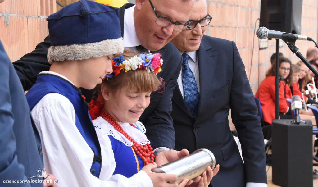 Akt erekcyjny w Brześciu wmurowany