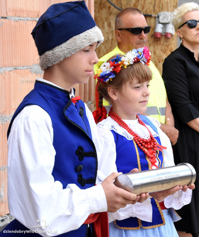 Akt erekcyjny w Brześciu wmurowany