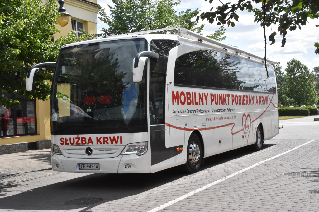Krwiobus zawitał do Włocławka