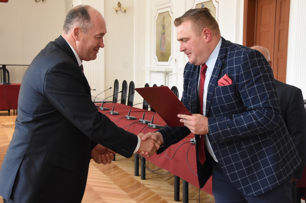 Delegacja z Białorusi w starostwie