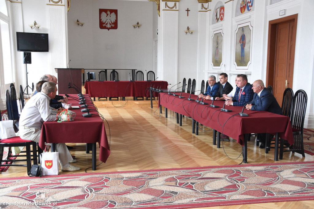 Delegacja z Białorusi w starostwie