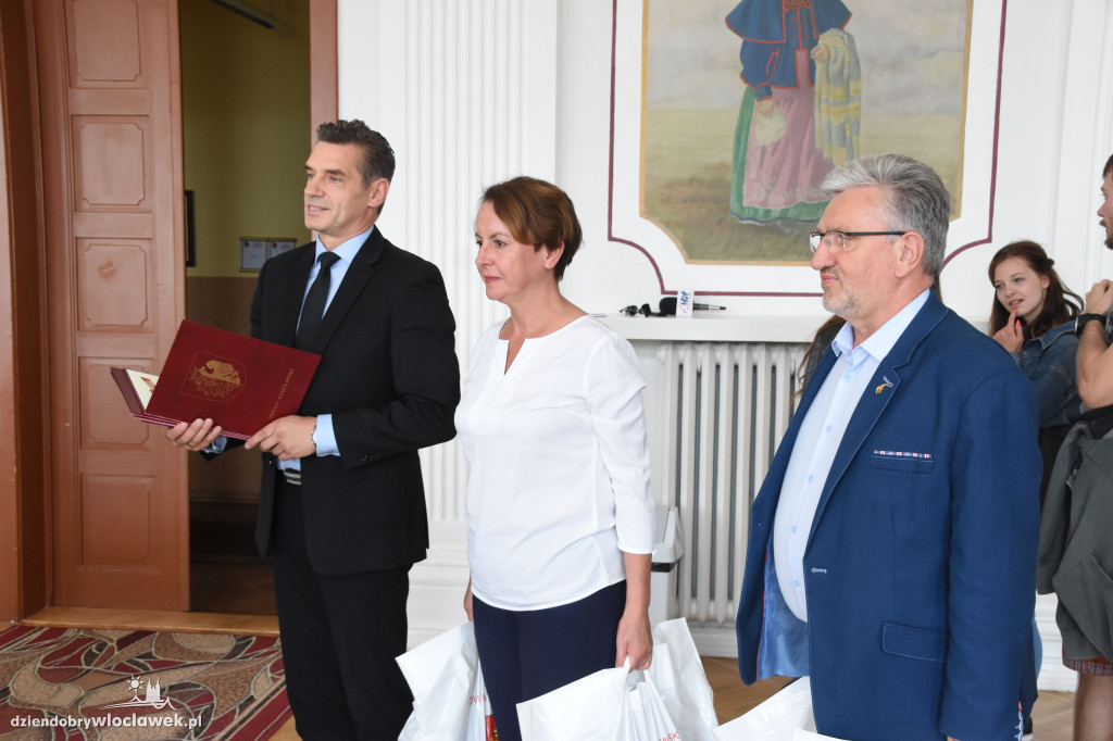 Delegacja z Białorusi w starostwie