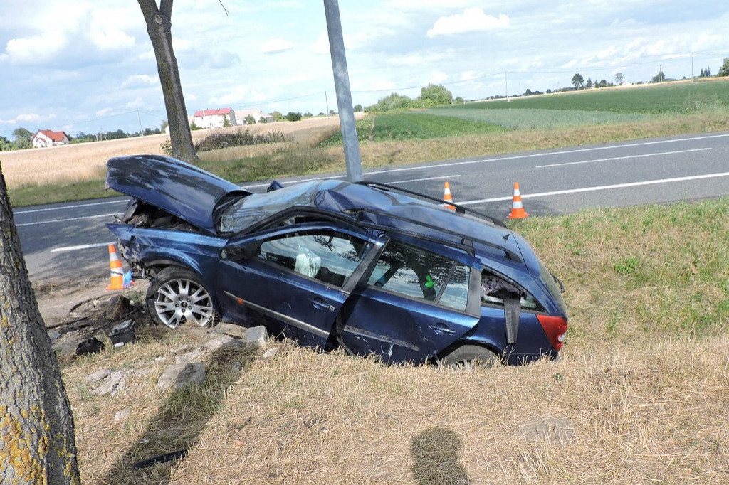 Auto w rowie. 5 osób trafiło do szpitala!