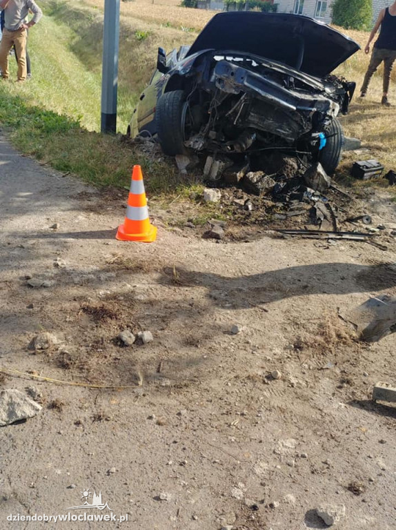 Auto w rowie. 5 osób trafiło do szpitala!