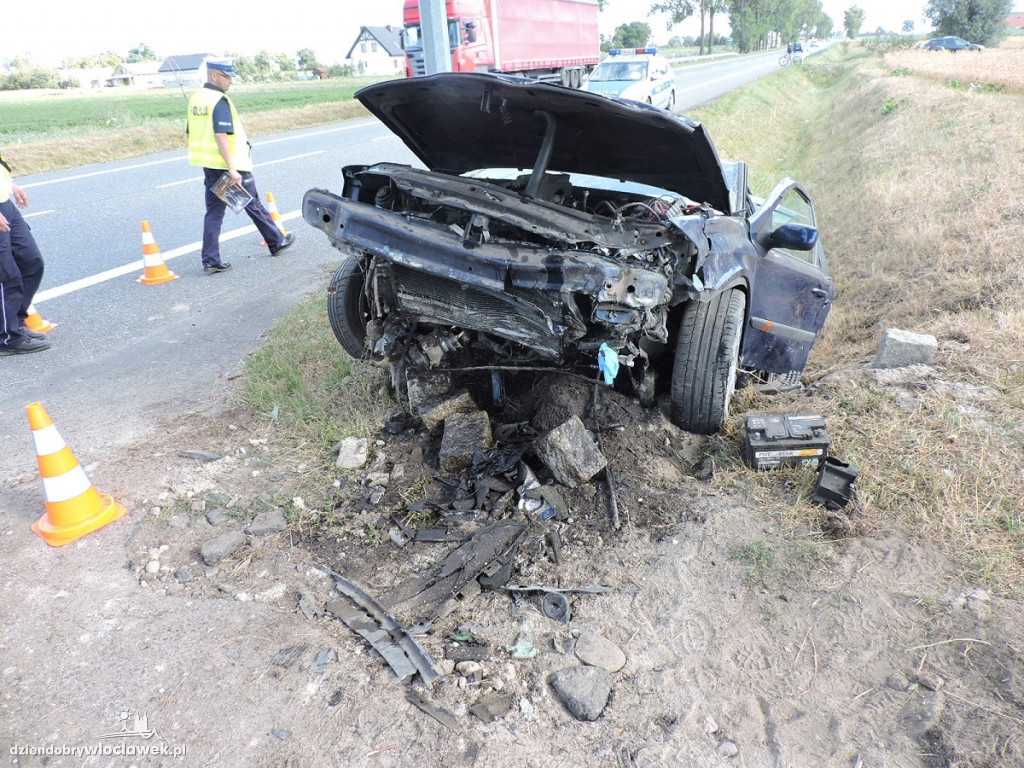 Auto w rowie. 5 osób trafiło do szpitala!