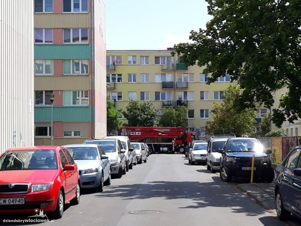 Zadymienie w mieszkaniu na Zazamczu
