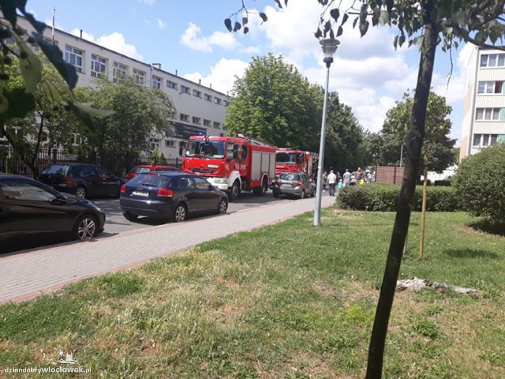 Zadymienie w mieszkaniu na Zazamczu
