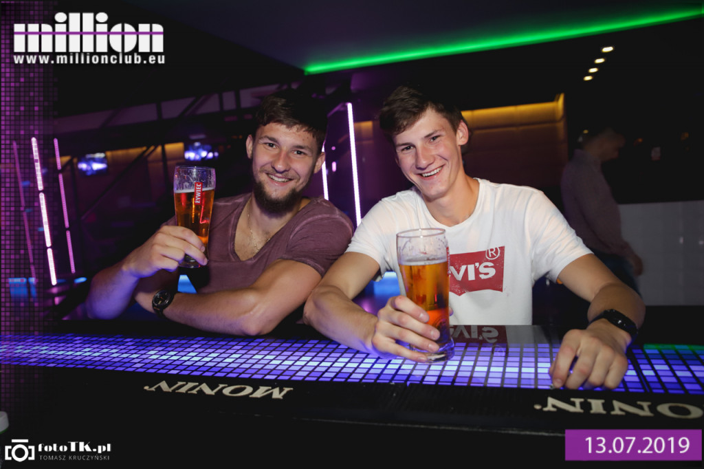 Sobotnie szaleństwo w klubie Million