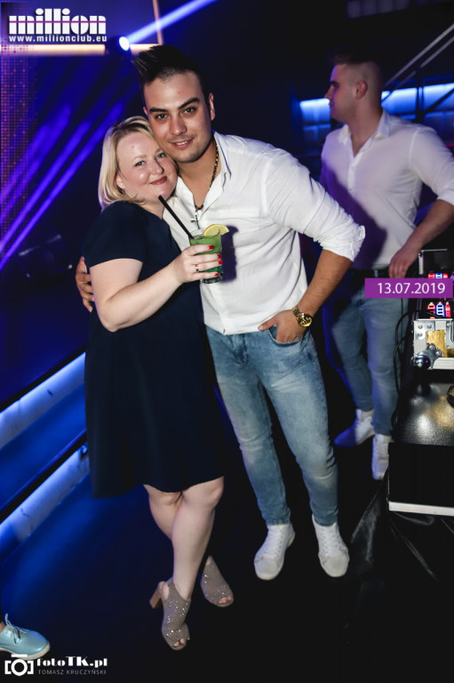 Sobotnie szaleństwo w klubie Million