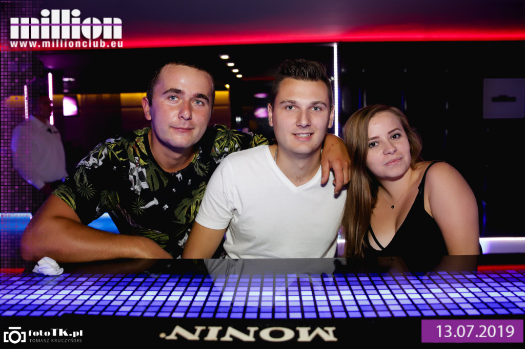 Sobotnie szaleństwo w klubie Million