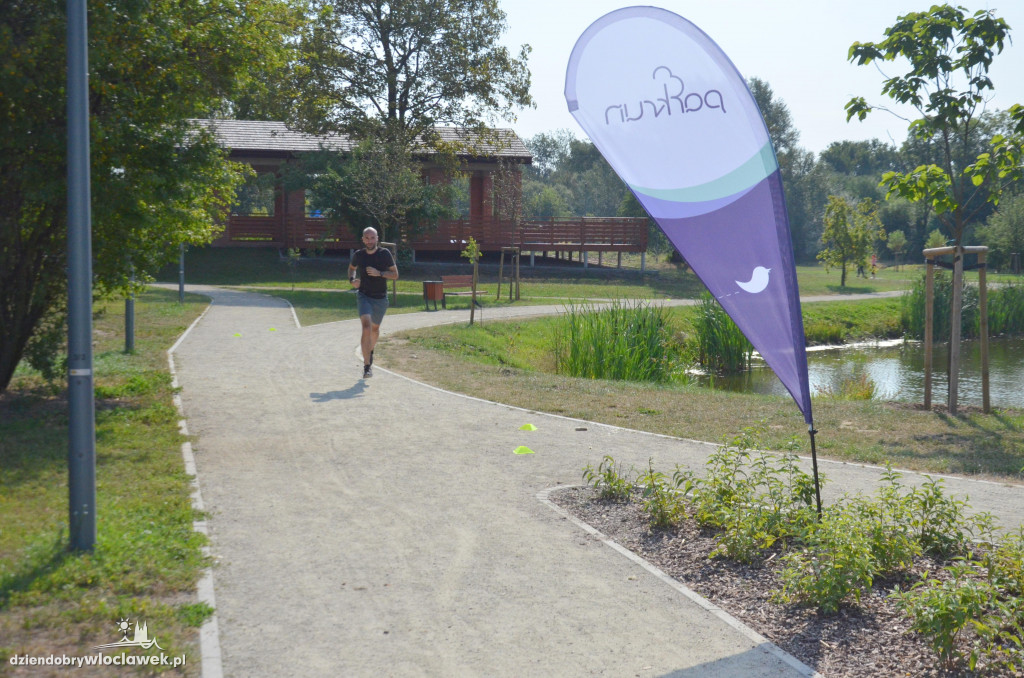 Parkrun w parku na Słodowie