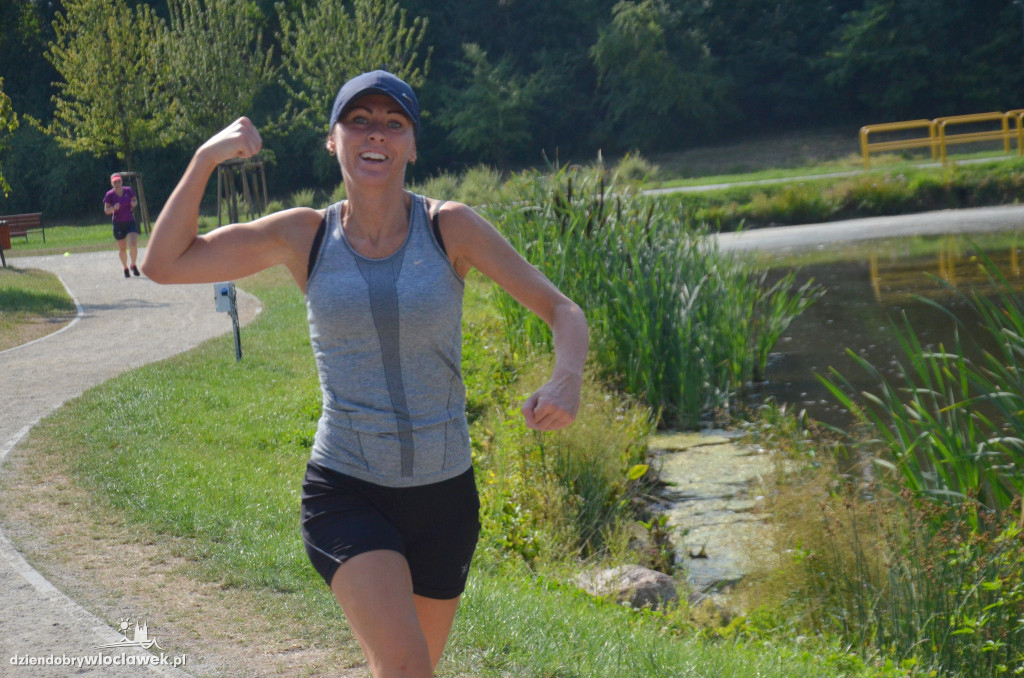 Parkrun w parku na Słodowie