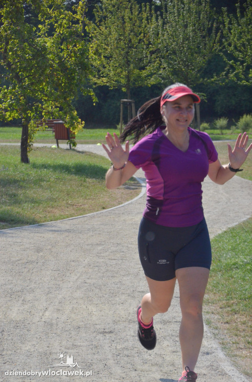 Parkrun w parku na Słodowie