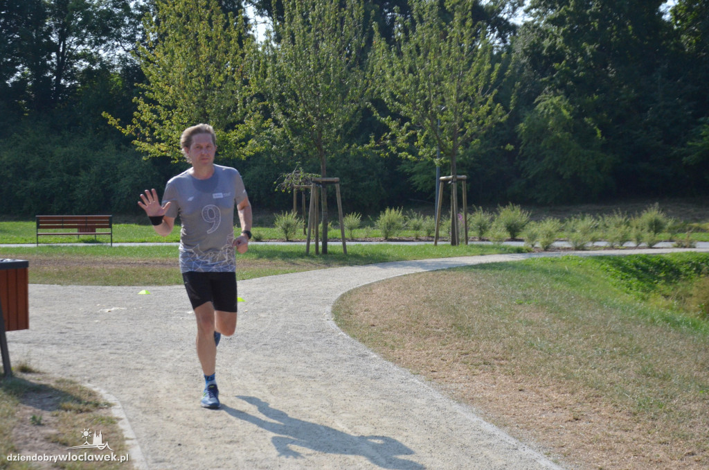 Parkrun w parku na Słodowie