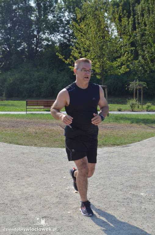 Parkrun w parku na Słodowie