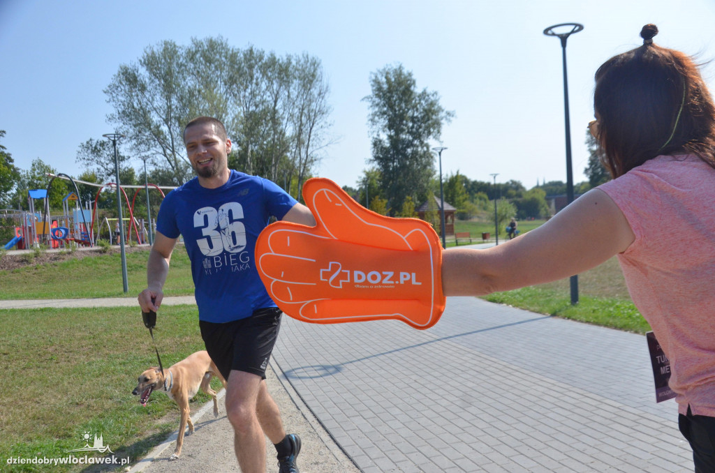 Parkrun w parku na Słodowie
