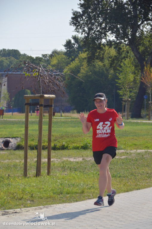 Parkrun w parku na Słodowie